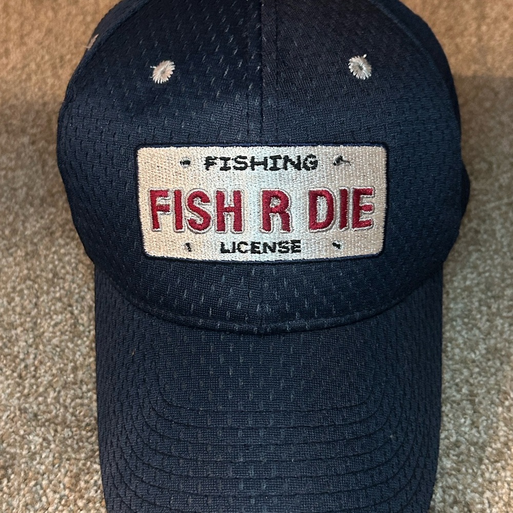 Fishing License (FISH R DIE) Cap